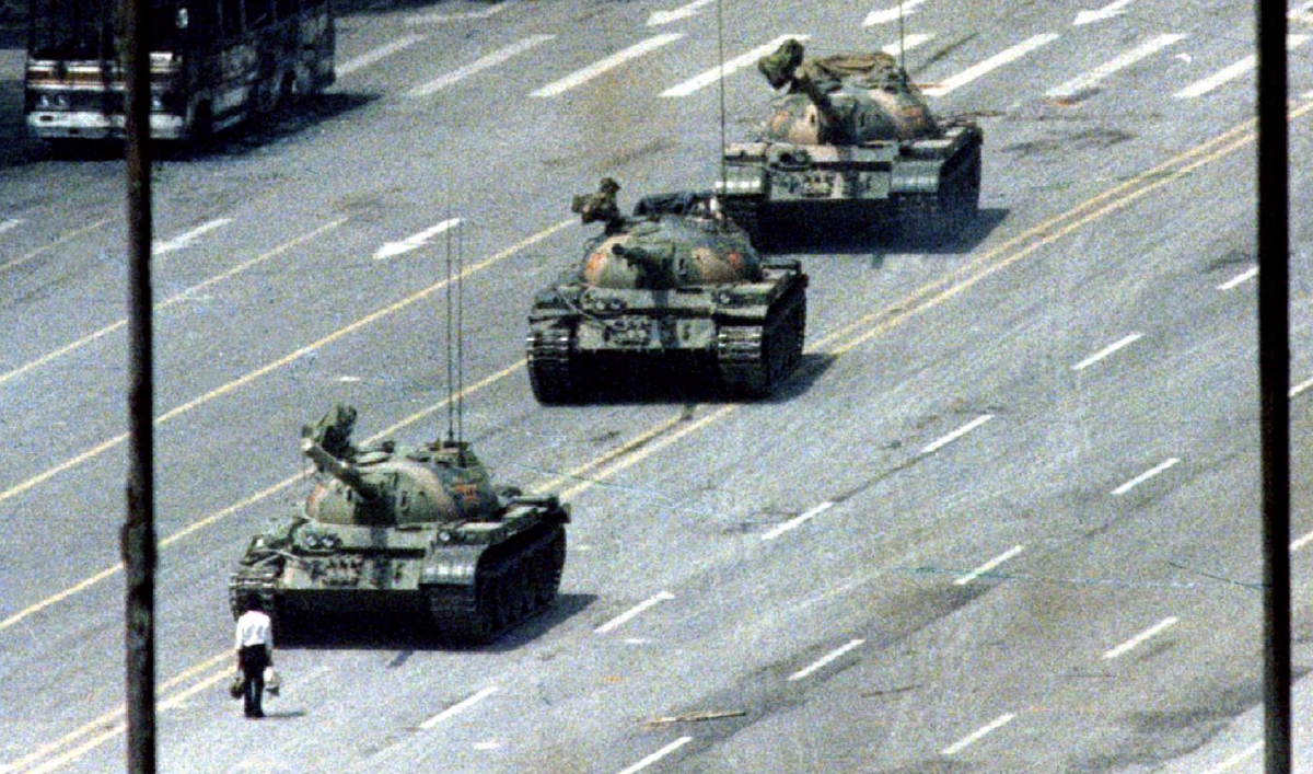 the tank man It seemed the tank man is a more iconic figure to foreigners than to the chinese, the censorship on this subject in china certainly contributed mostly to that. the tank man It seemed the tank man is a more iconic figure to foreigners than to the chinese, the censorship on this subject in china certainly contributed mostly to that.