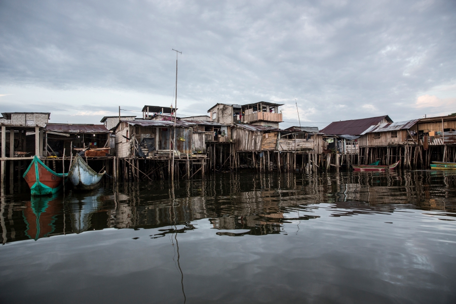 San Lorenzo, Ecuador, near Jhonny’s departure point.