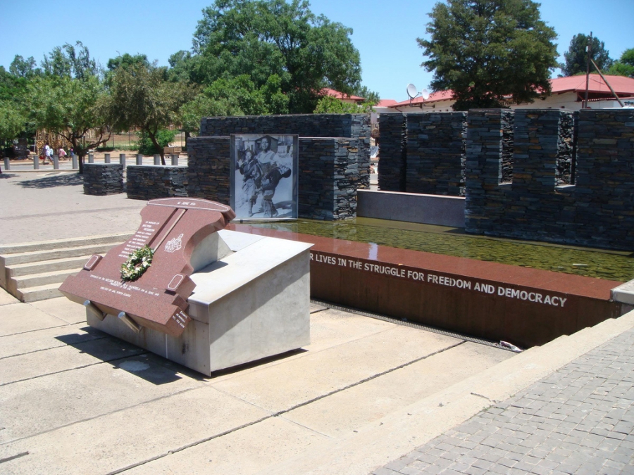 The Hector Pieterson Memorial in Vikalazi Street in Soweto is named after the 14-year-old boy who was the first killed by police in the June 16 1976 Soweto student's uprising. The Hector Pieterson Memorial in Vikalazi Street in Soweto is named after the 14-year-old boy who was the first killed by police in the June 16 1976 Soweto student's uprising.