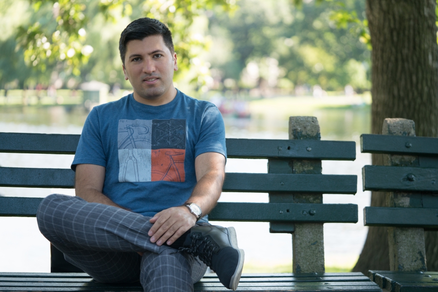 Siavash Saadlou now lives in Boston, Massachusetts. Siavash Saadlou now lives in Boston, Massachusetts.