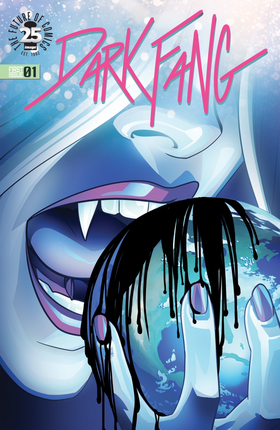 Cover of Dark Fang #1 ©2017 by Miles Gunter and Kelsey Shannon
