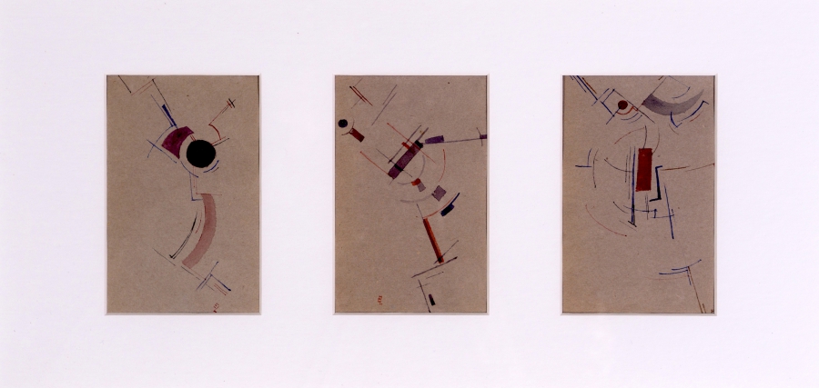 El Lissitzky. Abstract compositions. 1930s.