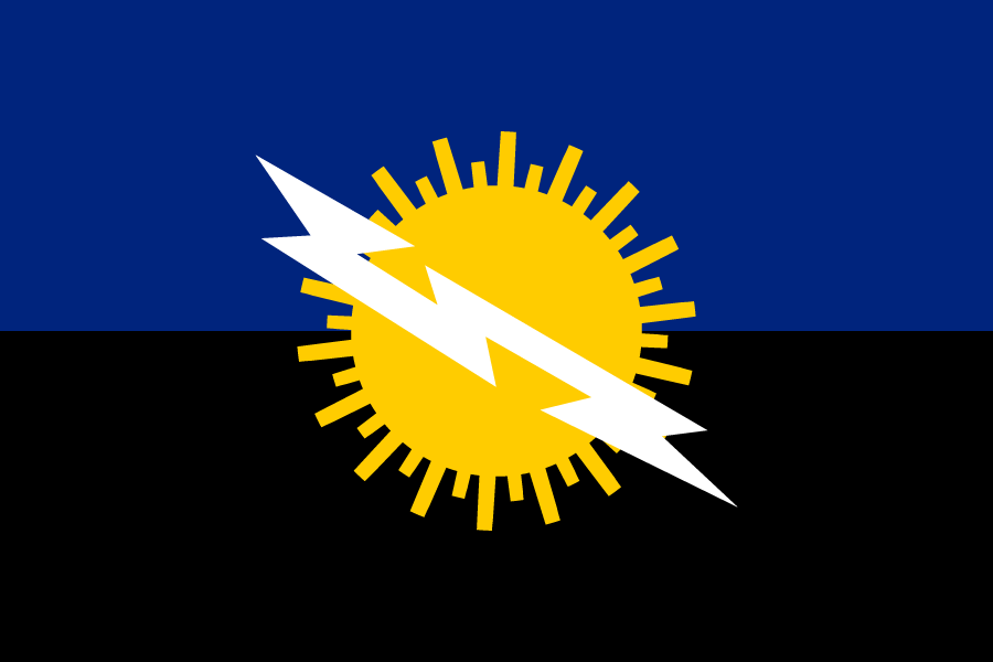 The Flag of Zulia State The Flag of Zulia State