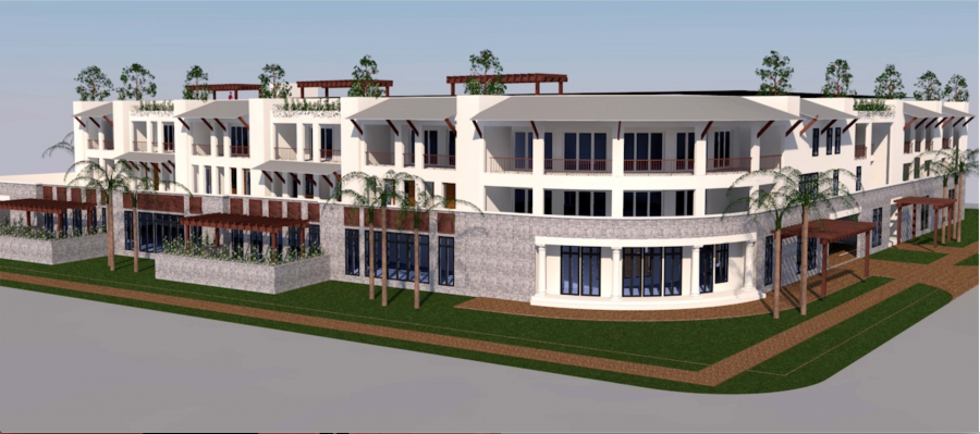 Hotel Designers say the new Satellite Beach hotel will have a low carbon footprint, be extremely energy efficient, and be able to withstand the increasingly harsh storms and floods that climate change is bringing to the region.