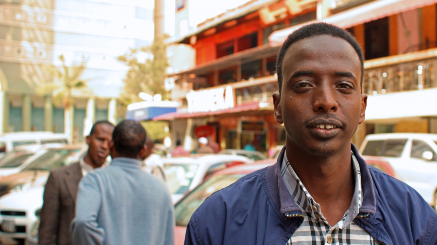 Abdi is pictured while living in Nairobi's "Little Mogadishu," a poor area of the Kenyan capital that's home to many Somali refugees. Abdi is pictured while living in Nairobi's "Little Mogadishu," a poor area of the Kenyan capital that's home to many Somali refugees.