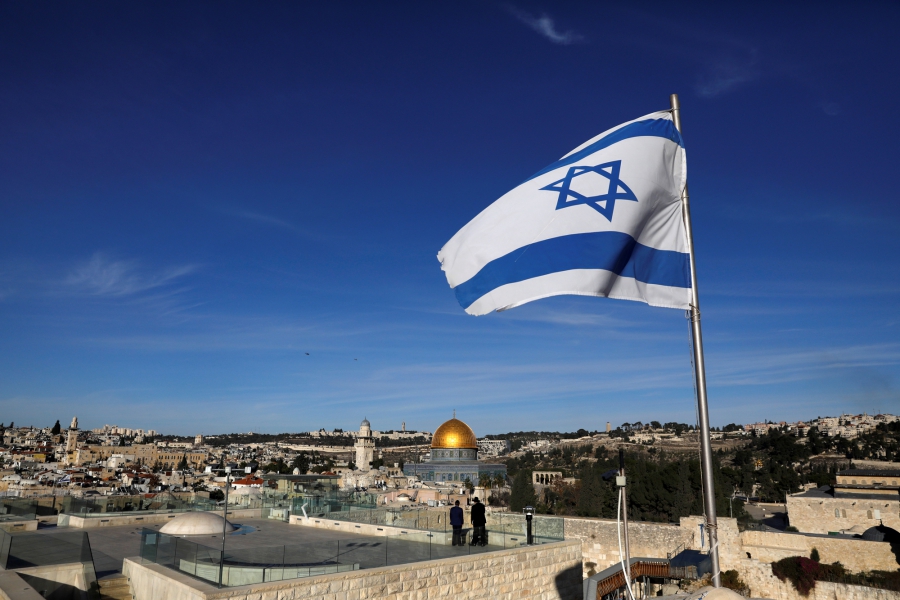The Dome of the Rock and Jerusalem's Old City. The Dome of the Rock and Jerusalem's Old City.