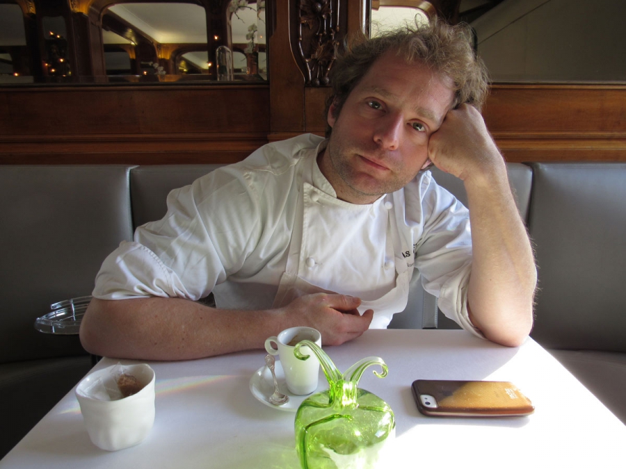 Lucas Carton head chef Julien Dumas. Lucas Carton head chef Julien Dumas.