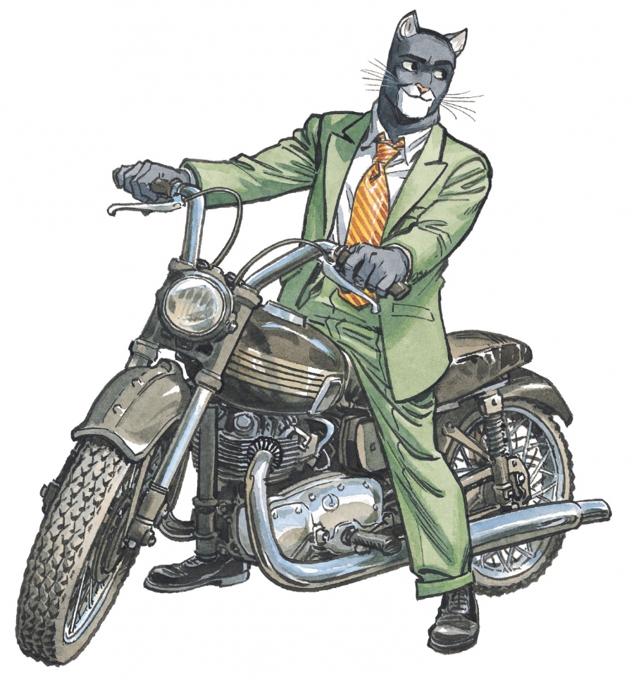 Blacksad is one cool, epic, black cat detective