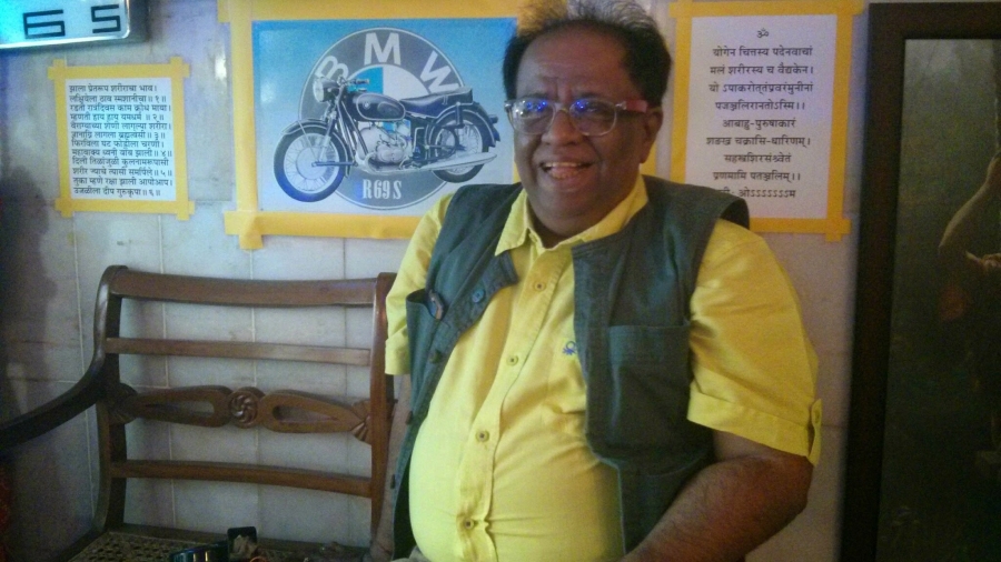 Indian economist Jayraj Salgaonkar, creator of the horn usage meter called Oren. Indian economist Jayraj Salgaonkar, creator of the horn usage meter called Oren.