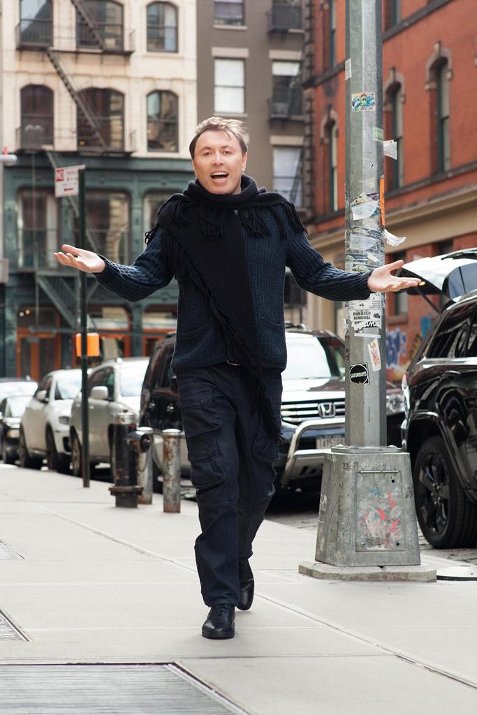 Oleg Frish in New York Oleg Frish in New York