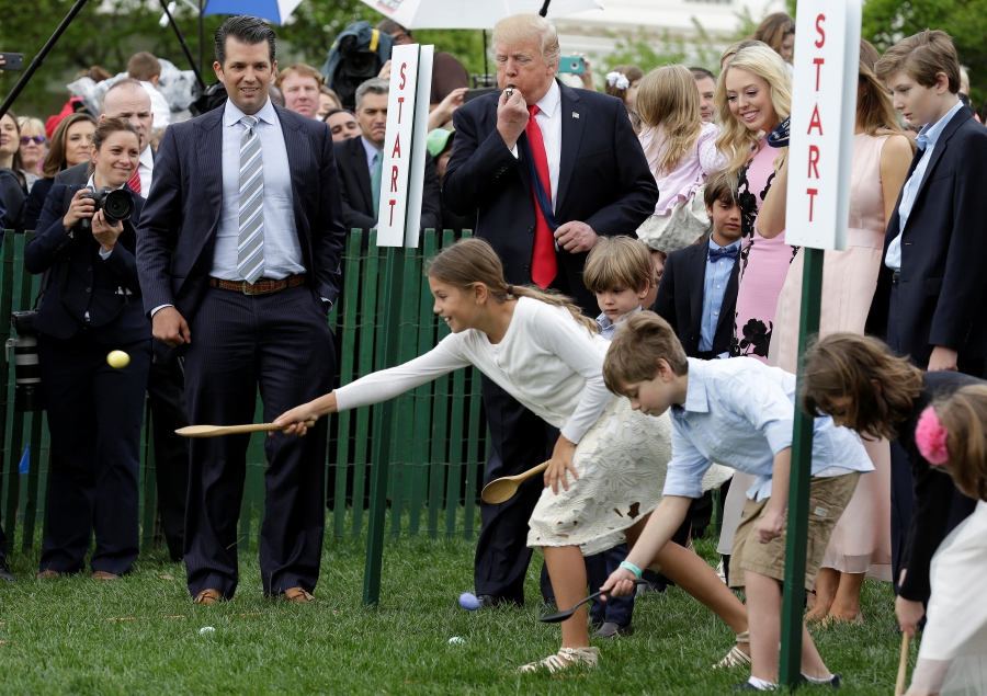 Easter egg roll