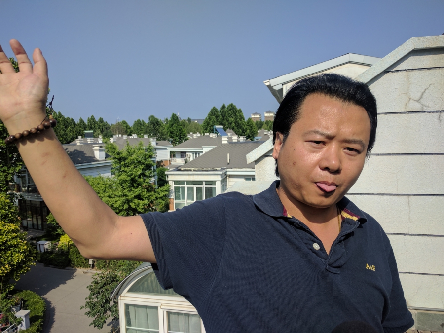 Ren Kai, solar panel salesman in Beijing