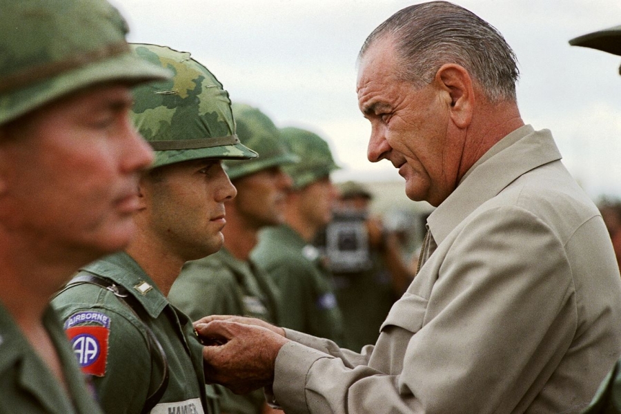 Visit of President Johnson in Vietnam Visit of President Johnson in Vietnam