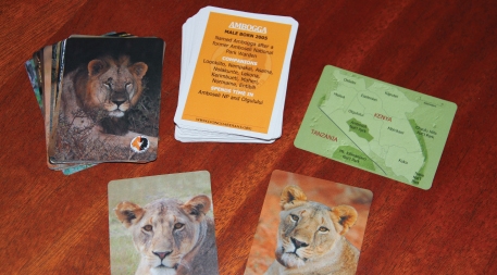 Trading card-like images and descriptions of lions help Lion Guardians distinguish among individual animals as they work to minimize human-lion conflict. Trading card-like images and descriptions of lions help Lion Guardians distinguish among individual animals as they work to minimize human-lion conflict.