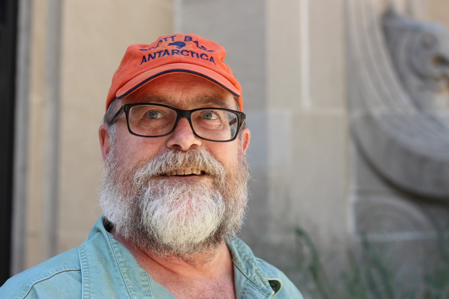 Doug MacAyeal, University of Chicago glaciologist, has studied Antarctic ice for 40 years.
