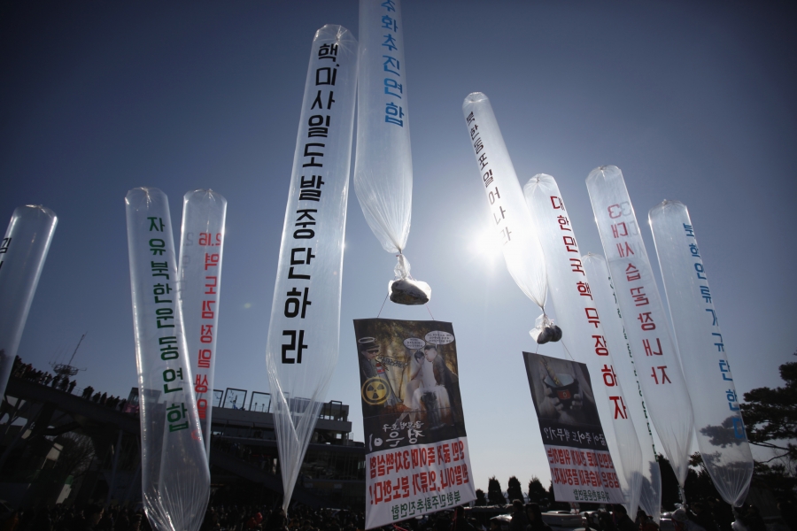 North Korea bombards South Korea with propaganda leaflets | The World ...