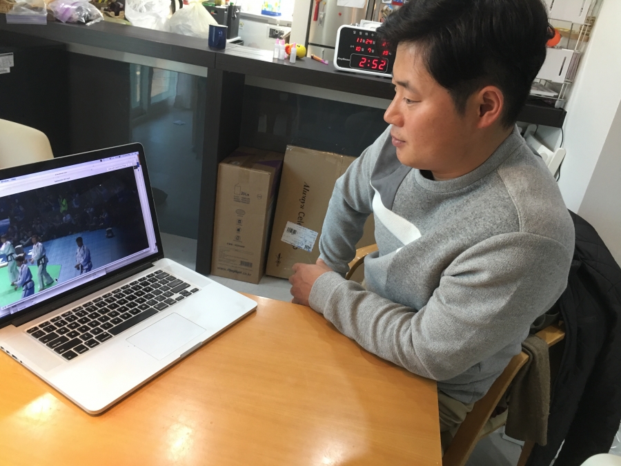 Kim Seong-ju is the first North Korean refugee to graduate from the Korea National Sports University in Seoul with a degree in taekwondo.