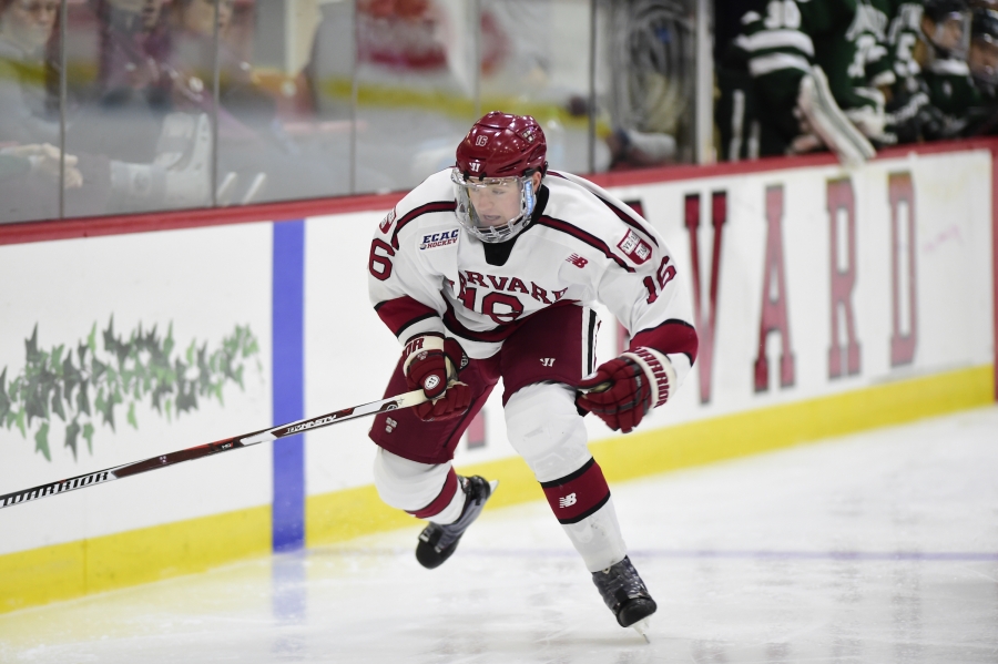 Ryan Donato will be taking a break from Harvard’s team, and classes, to skate for Team USA in South Korea. Ryan Donato will be taking a break from Harvard’s team, and classes, to skate for Team USA in South Korea.