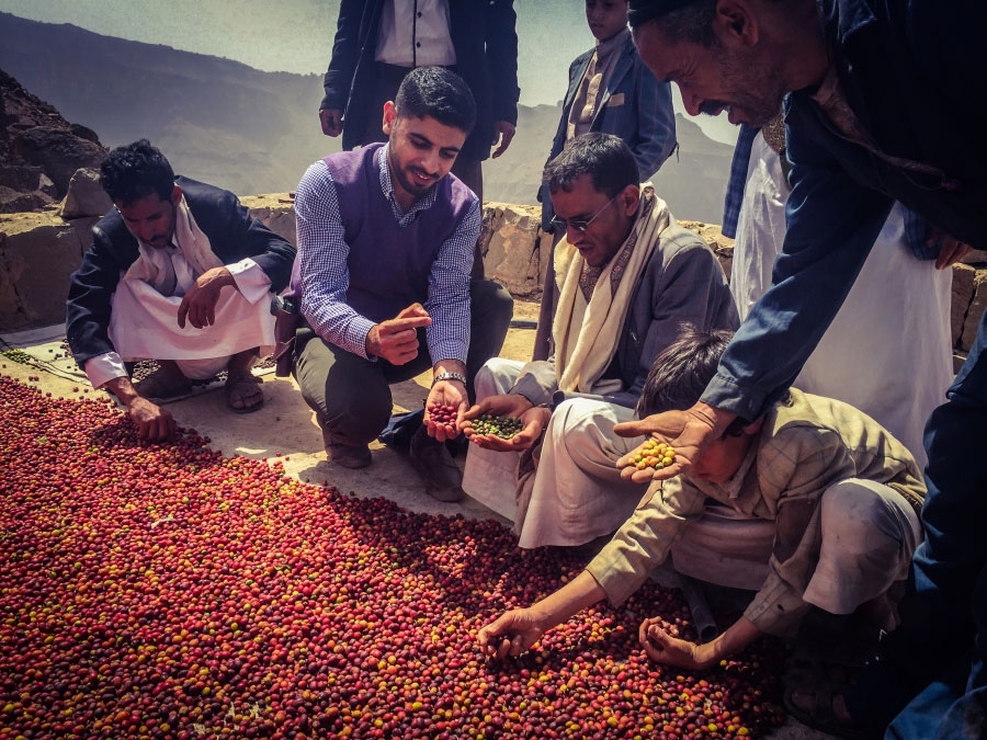 Some of the world's best coffee beans come from Yemen but come at a