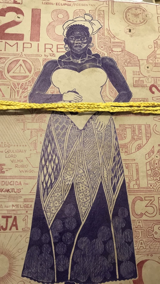 Drawn from Black Beach prison in Malabo, Equatorial Guinea. Drawn from Black Beach prison in Malabo, Equatorial Guinea.
