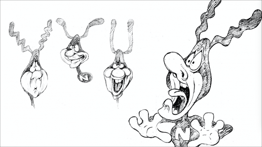 Sketches of The Noid from Will Vinton Studios. Sketches of The Noid from Will Vinton Studios.