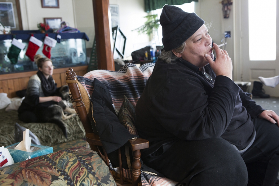 Many Standing Rock protestors sought refuge in neighboring towns.