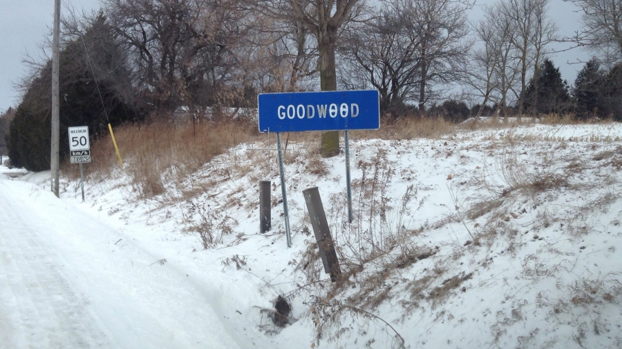 The Canadian town of Goodwood is also known as Schitt's Creek