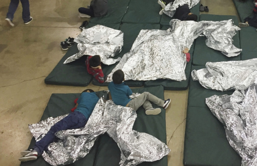 Children who’ve been taken into custody in cages