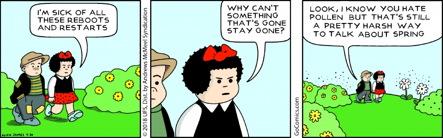 A “Nancy” comic by Olivia Jaimes. A “Nancy” comic by Olivia Jaimes.