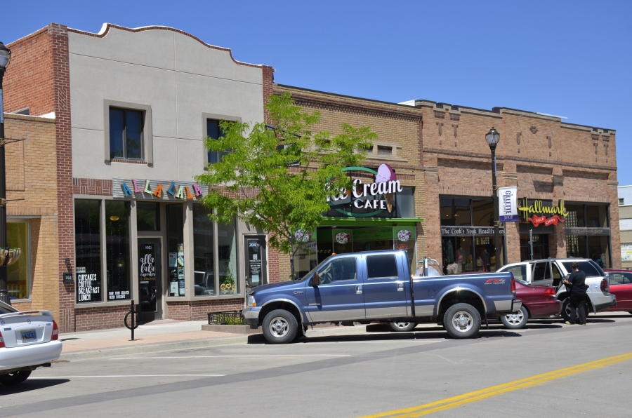 Downtown Gillette. Downtown Gillette.