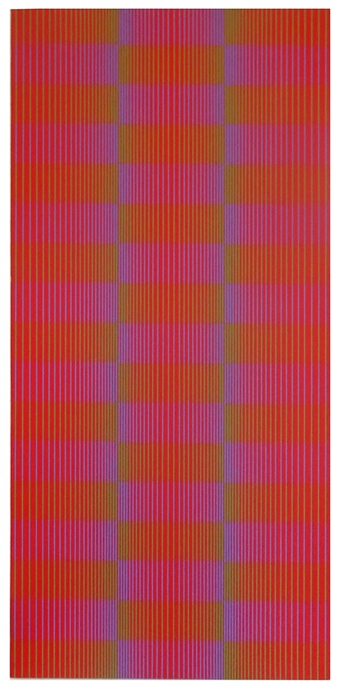 Julian Stanczak, “Marquette of Mural for Carter Mansion,” 1973. Julian Stanczak, “Marquette of Mural for Carter Mansion,” 1973.