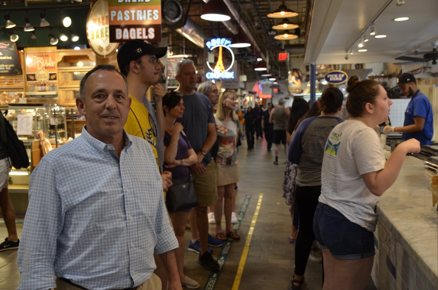 Michael Strange, owner and president of Bassetts, at his shop in Philadelphia’s Reading Terminal Market. Strange is the great-great grandson of the company’s founder. Michael Strange, owner and president of Bassetts, at his shop in Philadelphia’s Reading Terminal Market. Strange is the great-great grandson of the company’s founder.