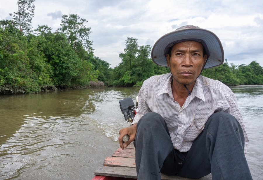 Chan Vanna Chan Vanna says that since sand dredging machines suddenly showed up in Cambodia's Koh Kong estuary he can no longer support his wife and seven kids through fishing.