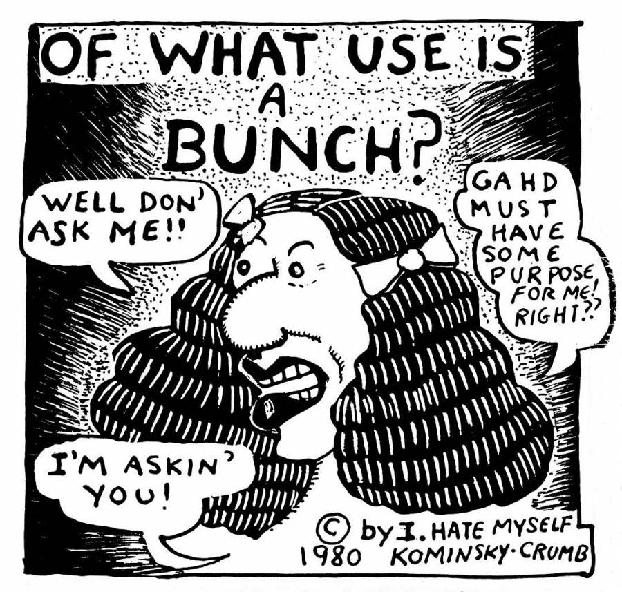 From “Love That Bunch” by Aline Kominsky-Crumb From “Love That Bunch” by Aline Kominsky-Crumb