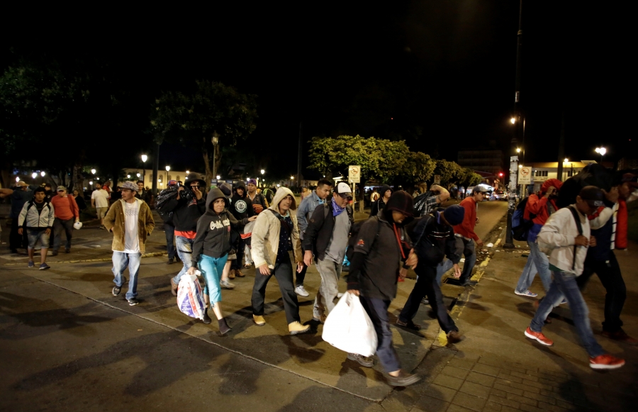 nicaraguan refugees escaping to costa rica