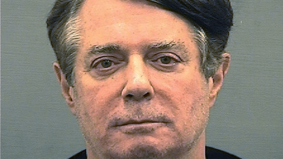paul manafort's mugshot