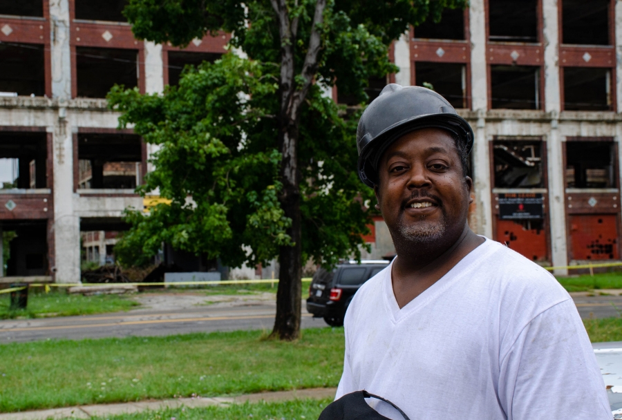 Brush Park Decay- Detroit, MI, Abandoned and caved in build…