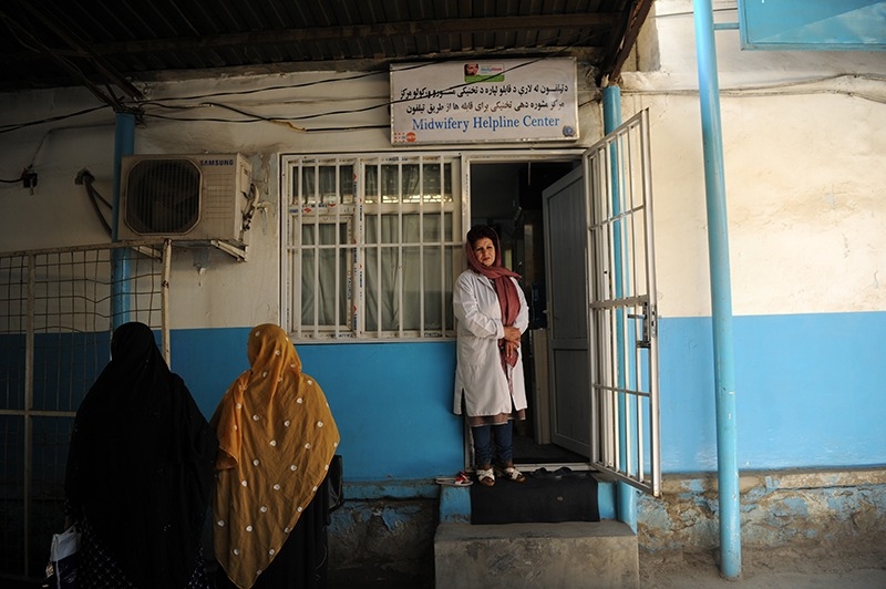 Dr. Rona Abidi Shayan heads the Midwifery Helpline Center in Kabul, Afghanistan. Dr. Rona Abidi Shayan heads the Midwifery Helpline Center in Kabul, Afghanistan.