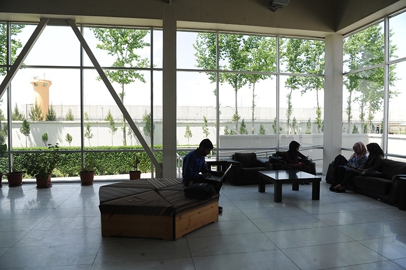 Students at the American University of Afghanistan. Students at the American University of Afghanistan.