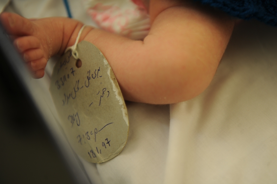 A newborn at the Malalai Maternity Hospital in Kabul, Afghanistan. A newborn at the Malalai Maternity Hospital in Kabul, Afghanistan.