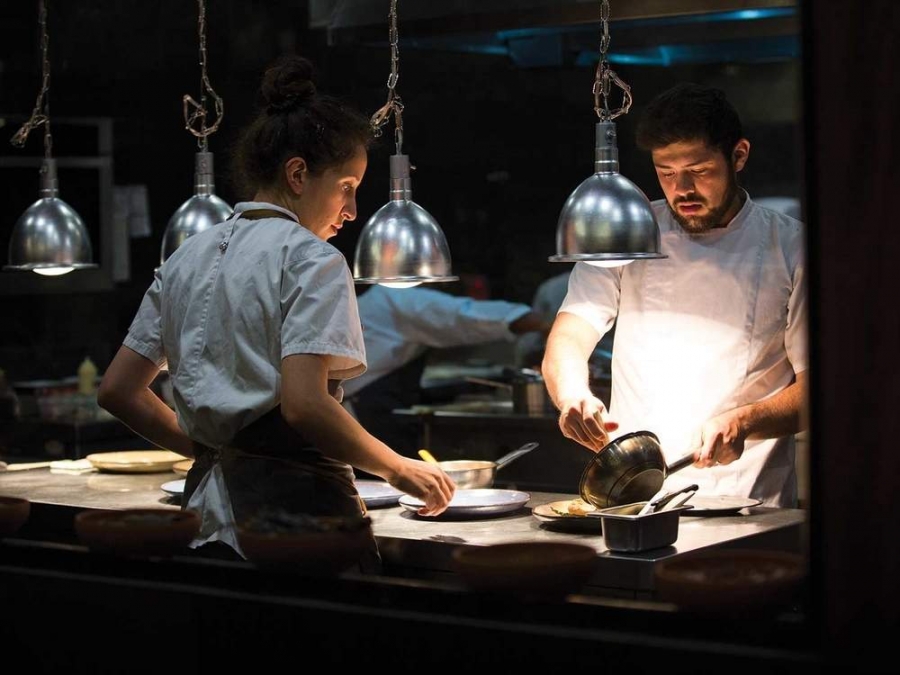 Chef Marsia Taha leads the kitchen at Gustu Chef Marsia Taha leads the kitchen at Gustu