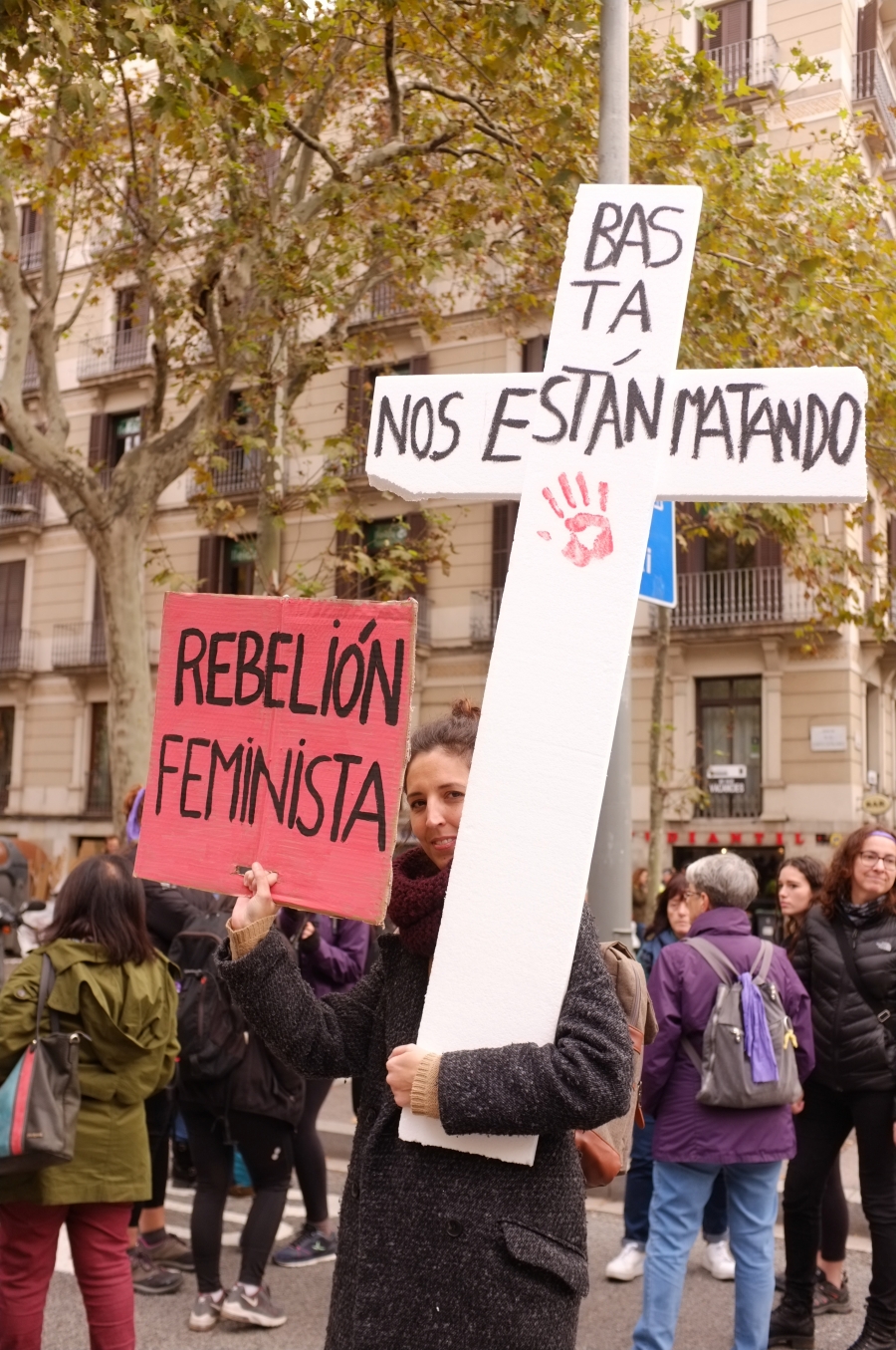 Spanish Feminists Tackle Prostitution In Rallies To Eliminate Violence