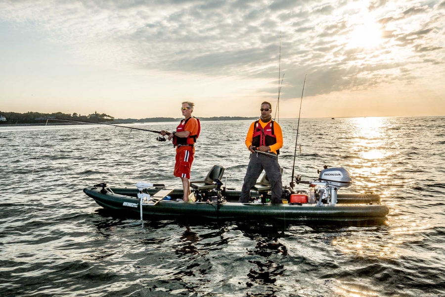 Sea Eagle Boat’s patented technologies allow their products to hold higher more air pressure, so the boats can inflate to more firm levels. Sea Eagle Boat’s patented technologies allow their products to hold higher more air pressure, so the boats can inflate to more firm levels.