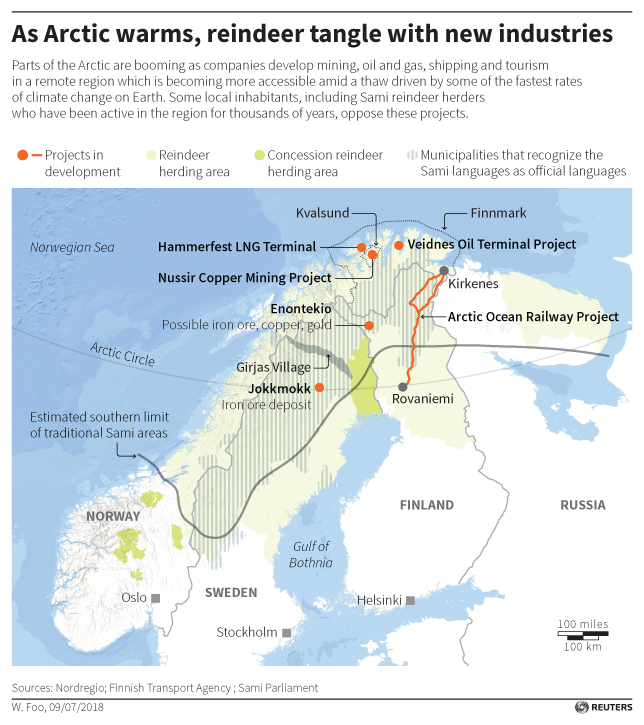 Sami threats map Sami threats map