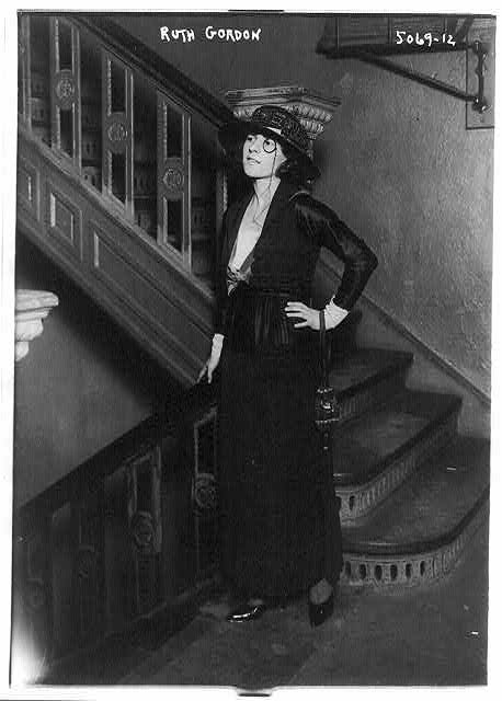 Ruth Gordon in 1896. Ruth Gordon in 1896.