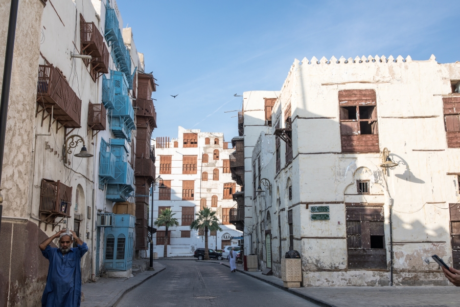 Al-Balad, the historical part of Jeddah, Saudi Arabia, is one location authorities are hoping more tourists visit. Al-Balad, the historical part of Jeddah, Saudi Arabia, is one location authorities are hoping more tourists visit.