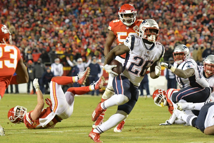 New England Patriots running back Sony Michel played a large role in helping the Patriots win the AFC Title Game and reach the Super Bowl. Michel was born and raised in Florida, but is the son of Haitian immigrants. New England Patriots running back Sony Michel played a large role in helping the Patriots win the AFC Title Game and reach the Super Bowl. Michel was born and raised in Florida, but is the son of Haitian immigrants.