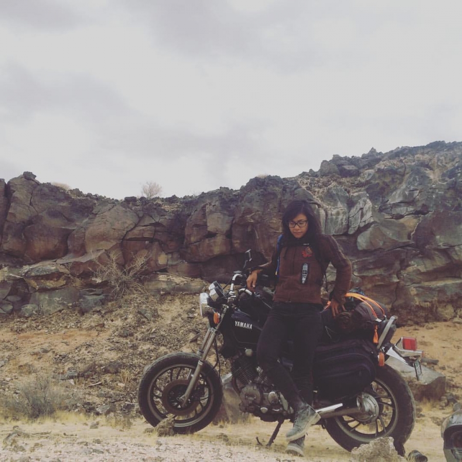Reporter Tiffany Camhi has been riding motorcycles since 2015 Reporter Tiffany Camhi has been riding motorcycles since 2015