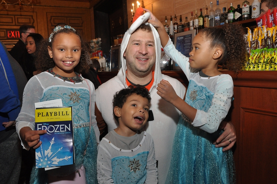 A presentation of Disney’s “Frozen” on Broadway for autistic kids.