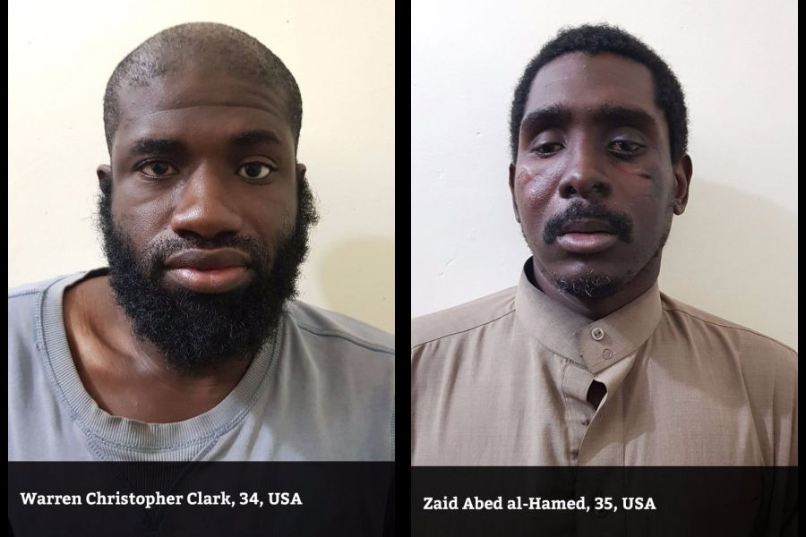 Two African American male portraits.